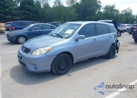 2006 Toyota Matrix Xr из США, поврежденный, VIN 2T1LR30EX6C556489